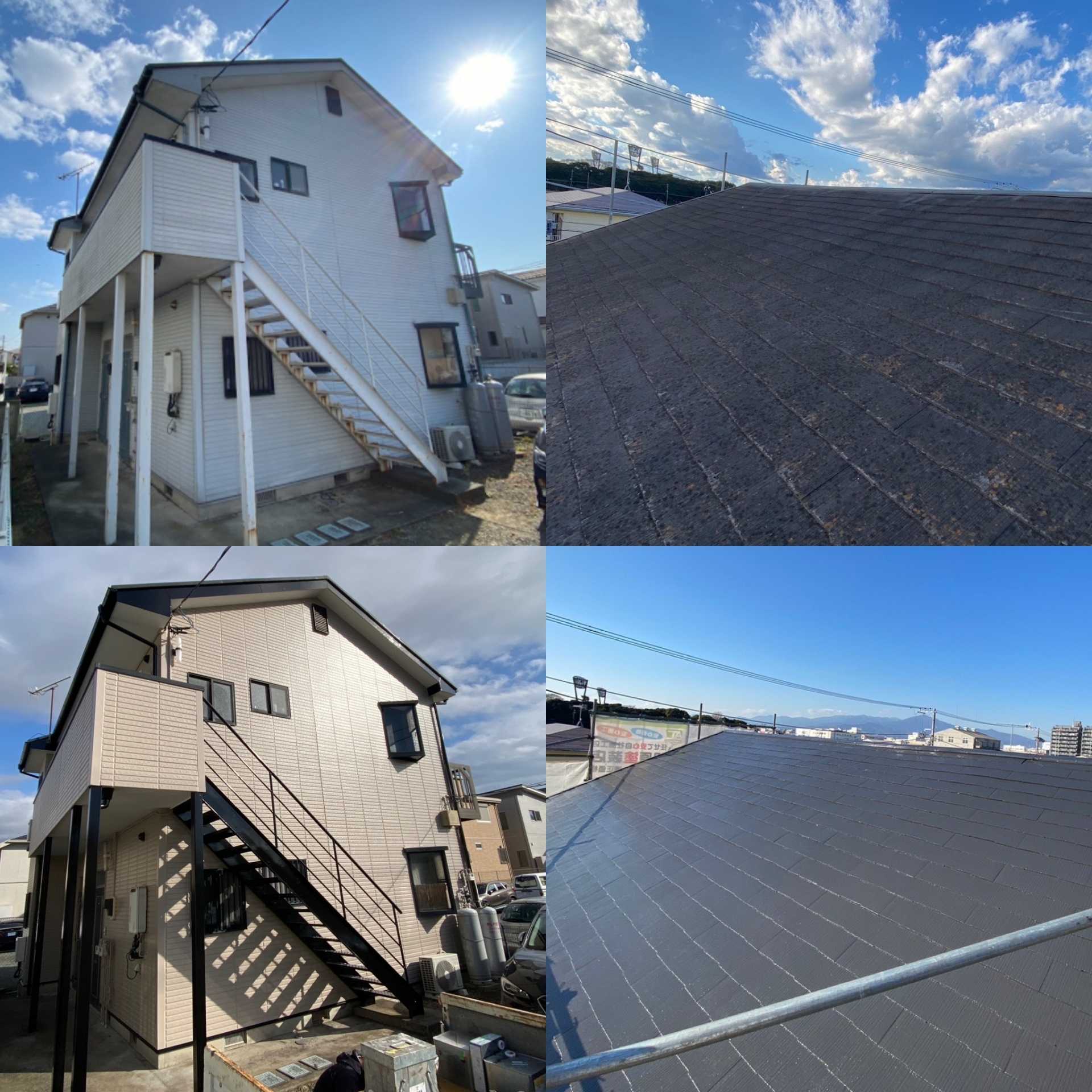 平塚市　アパート｜塗装工事